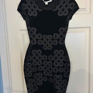 Diane Von Furstenberg Black Dress
